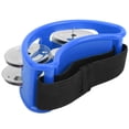 thumbnail image 4 of Foot Tambourine Percussion, Portable Lightweight Elliptical Hand Foot Jingle, For KTV Band, 4 of 8