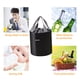 thumbnail image 3 of Fiudx Bolsa Térmica para Almuerzo, Diseño de Aluminio Engrosado, Cierre de Cremallera Portátil, Bolsillo Frontal para Accesorios, Ideal para Viajes de Trabajo, Ideal para Hombres y Mujeres, Tamaño 19, 3 of 6