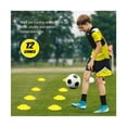 thumbnail image 5 of Apuakthei - Kit de entrenamiento de agilidad de velocidad Escalera de agilidad Escalera de fútbol con 12 peldaños con 12 conos y 4 estacas Equipo de entrenamiento de fútbol Kit de entrenamiento de, 5 of 5
