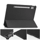 thumbnail image 4 of Adecuado para Lenovo Xiaoxin Pad Pro 12.7 2023 Funda protectora de tres pliegues Funda de cuero con ruedas de tres pliegues P12, 4 of 4