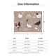 thumbnail image 5 of Fotbe Chicken Manta de Franela con Estampado, Manta Ultrasuave para Cama, Sofá, Auto, Hipoalergénica y Antibolitas-50"x40", 5 of 6