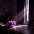 thumbnail image 4 of Fall Decor Halloween Retro Mirror Glass Disco Pumpkin Decor Sparkling Light Reflecting Tabletop Centerpiece Glass Tile Pumpkin Ornament for Mantel Window Party, 4 of 6