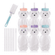 thumbnail image 3 of Vaso Entrenador Bebida Forma De Oso Necesidade Reutilizable Xtellar Blanco, 3 of 4