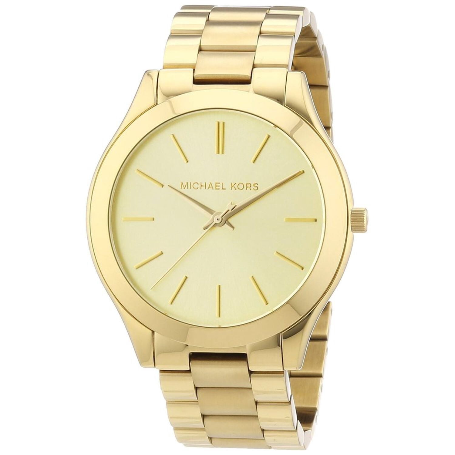 Michael Kors Men's MK6266 Bradshaw Champagne Dial Yellow Gold