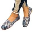 thumbnail image 4 of Willtoo Women's Boho Slip-On Loafers Comfortable Flat Shoes with Soft Rubber Sole for Casual Outdoor Wear, 4 of 6
