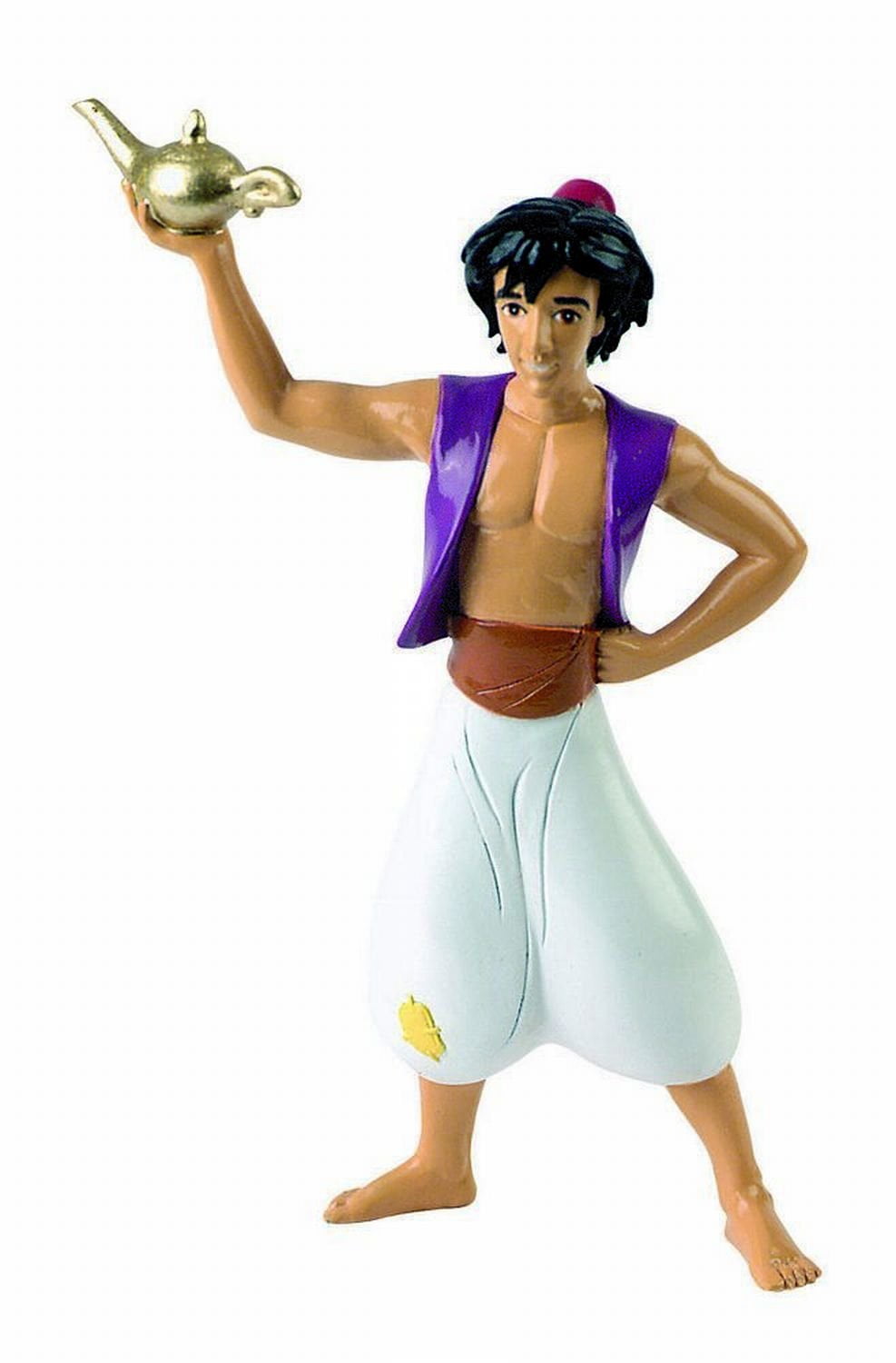Disney Toybox Aladdin Action Figure with Abu, Aladdin: 5'' H