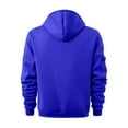 thumbnail image 5 of JUSLIO Mens Hoodies Half-Zip with Pockets Everyday Wear Long Sleeved Zipper Hooded Sweatshirts, 5 of 5