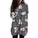 thumbnail image 4 of Camisa deportiva diaria de primavera y otoño 2024 para mujer, sudadera con capucha holgada informal de manga larga con estampado de Snoopy y color sólido a la moda, sudadera deportiva larga, 4 of 5
