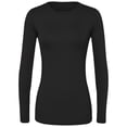 thumbnail image 5 of HeedFit Women’s Long Sleeve Underscrub Tee, Soft Stretch Breathable 3-Pack, l, Black, 5 of 5