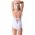 thumbnail image 3 of Women One Piece Swimsuit Monikini Sexy Lace-up U Back Bathing Suit, 3 of 4
