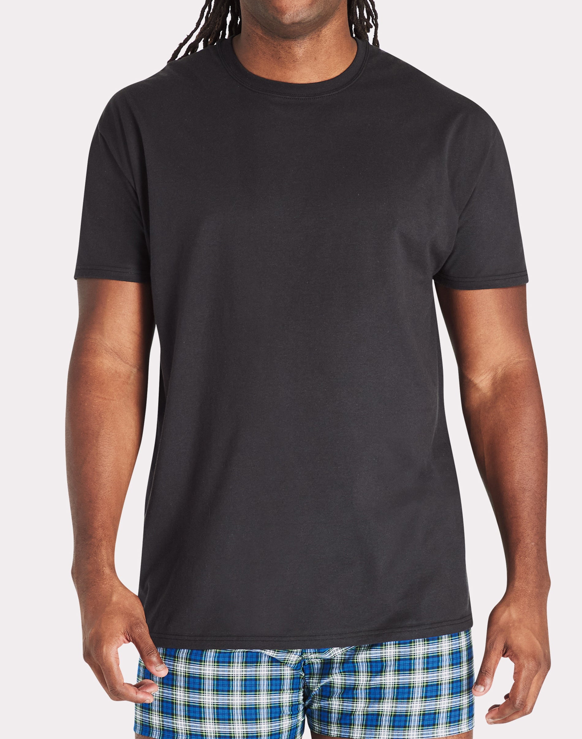 Hanes Big Tall T-Shirt 4-Pack Men's Crewneck Ultimate  Man Cool Comfort FreshIQ