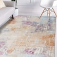 thumbnail image 5 of Luxe Weavers Modern Artistic Pastel Multicolor 4x5 Area Rug for Living Room and Bedroom, 5 of 7