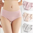 thumbnail image 3 of Más El Tamaño De Las Bragas Menstruales Mujeres Fisiológicas Pantalones De Algodón Suave Impermeable Ropa Interior Mediados De La Cinturapangjing, 3 of 4