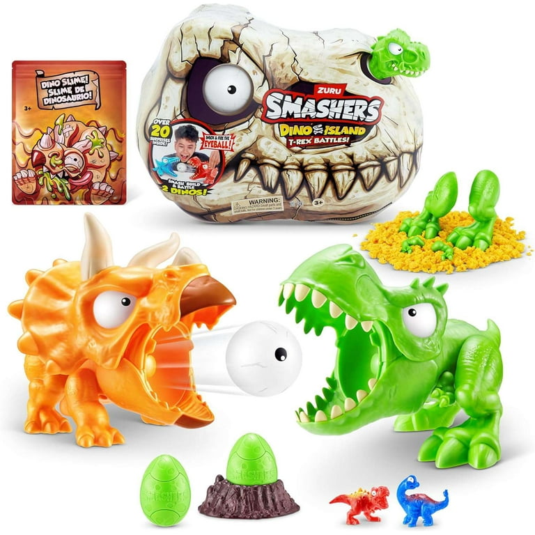 【新品・未開封】SMASHERS スマッシャーズ 25 Smashers Series 5 Dino Island Mystery Pack: 2 Battling Dinos, Over
