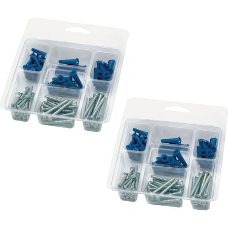 Arrow Buildings Ground Anchor - Arrow Drywall Anchor Assortment, 2 pack