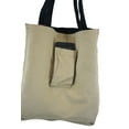 thumbnail image 5 of Ladies Casual Jute-Cotton Tote Bag with Shoulder Handle, 5 of 5