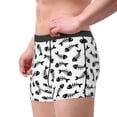 thumbnail image 4 of Daiia Fish Bone Men's Underwear Boxer Briefs, Cotton Stretch Moisture-Wicking Underwear-X-Large, 4 of 9