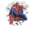 thumbnail image 2 of Men's Marvel Spider-Man Superhero Spider Webs  Graphic T-Shirt, 2 of 5