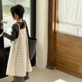thumbnail image 4 of Ropa de primavera y verano para niñas, vestido camisola sin mangas coreano para niños, vestido clásico con tirantes a cuadros para niños, combina con Top, 4 of 6