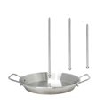 thumbnail image 1 of Vertical Cooking Stand Gyros Bbq Grilling Accessory with 3 Removable Spikes, 1 of 4