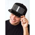 thumbnail image 3 of Bricky Blocks Black Snapback Hat, 3 of 6