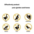 thumbnail image 4 of Bird Repellent Deterrent Scare Tape Dual-sided Reflective and Holographic Keep Birds Away for Pigeons, Grackles, Woodpeckers, Geese, Herons, Blackbirds, 4 of 7