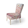 thumbnail image 3 of Designart "Pastel Pastiche en Rose" Chaise d'Appoint Abstraite Multicolore - Fauteuil Moderne pour Salon, 3 of 7