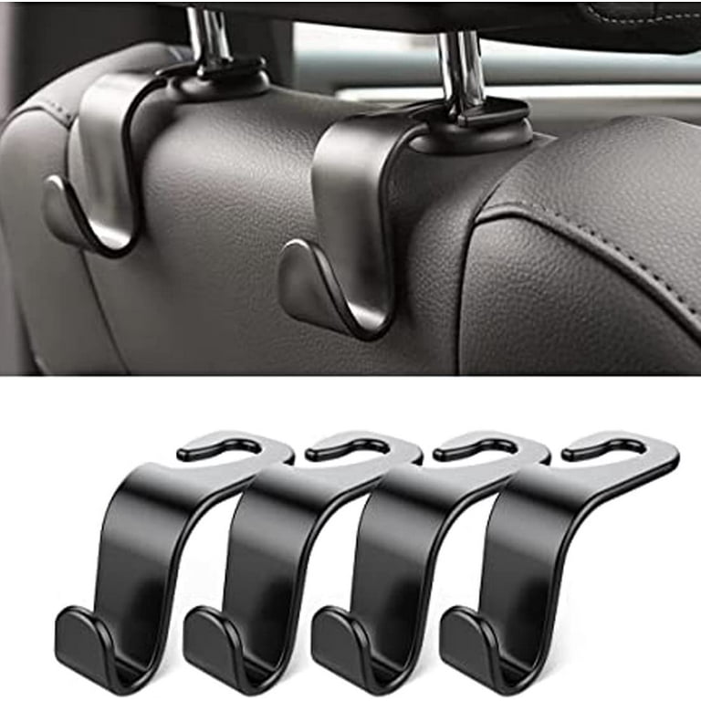 Car Hooks for Back Seat 4 Pack,Car Seat Headrest Hooks,Car Hook