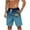 Dark Blue A1, variant on Ahuyic Plus Size Pants for Men,Mens Pants,Mens Casual Fashion Print Shorts With Pockets Elastic Waist Beach Pants,Mint Green,M