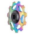 thumbnail image 4 of Tbest Mountain Bike Rear Derailleur Pulley 11T Rear Wheel Guide Roller Pulley Bearing Fittings Tension Wheel,Bike Accessory,Bike Wheel Guide Roller Pulley, 4 of 8