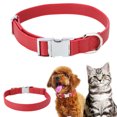 thumbnail image 2 of Collares del animal doméstico del zócalo del metal, collares de perro suaves de los collares del perrito de los collares del animal doméstico de la calidad altamente versátiles, 2 of 9