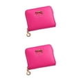 thumbnail image 4 of Sonducket Monedero compacto y versátil para una organización sin esfuerzo Cartera Tarjetero Carteras pequeñas Monedero rosa rojo Rosa roja 2Conjunto, 4 of 6
