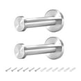 thumbnail image 1 of 2Pcs, gancho de pared de 1.85" para toallas, gancho para batas, colgador de acero inoxidable, 1 of 4