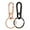 Rose Gold Black, variant on Metal Keychains Keyring Key Chain Ring Clip Holder Organizer for Home Car Keys Key Finder Women Men