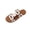 White, variant on Womens Jelly Flat Sandals - Clear Hollow Slip On Slippers with Open Toe - Breathable Fashion Beach Slide Sandals for Women White 36