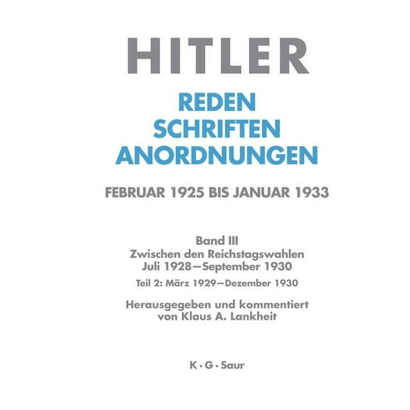März 1929 - Dezember 1929, (Hardcover)