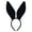 Black, variant on FENOHREFE Rabbits Ears Hairband Photo Props Easters Hair Hoop Headband Party Headpiece Dress up Headbands for Music Festival