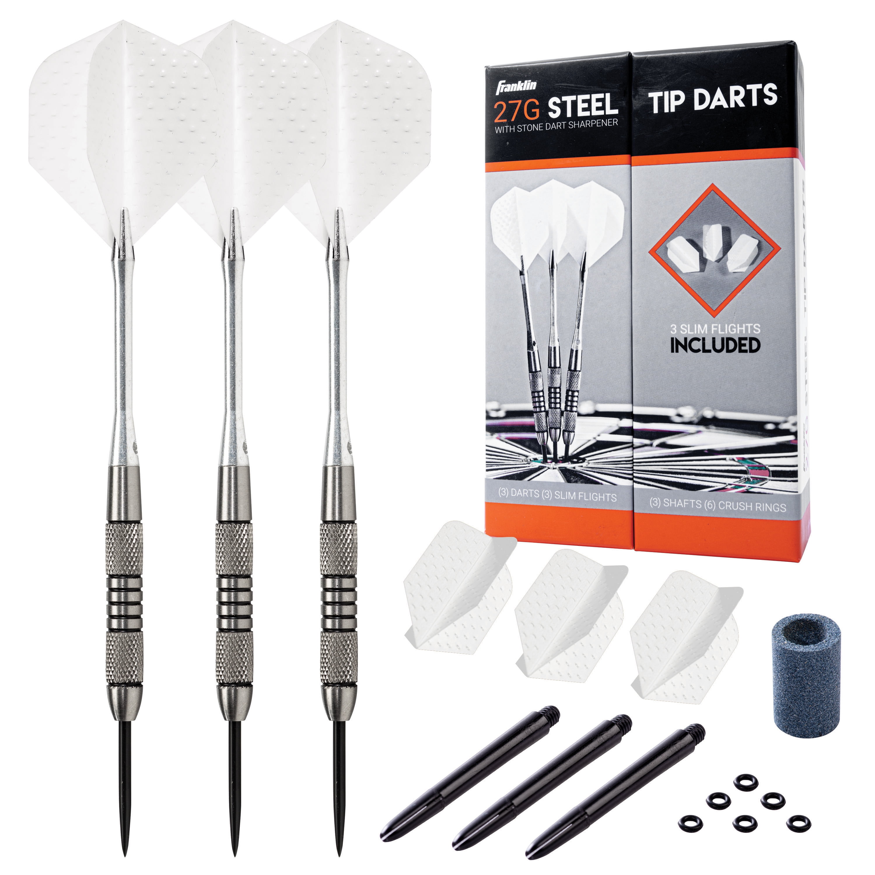 Target Vision Darts Flights and Stems Retail Pack Containing 3 Sets of Each 