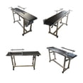 thumbnail image 2 of PVC Flat Belt Conveyor With Double Guardrail 59" X 11.8" 110V 120W Black, 2 of 6
