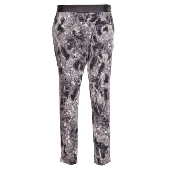CUT 25 by YIGAL AZROUEL Haze Multi FOLDOVER Jersey Pantalon de Taille en Cuir ( 6 )