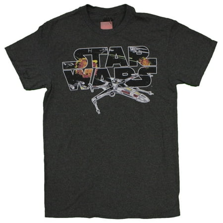 - Men's Star Wars Rogue One Basic X-Wing Graphic T-Shirt