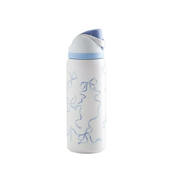 Botella de agua Owala FreeSip Tied and True Blue Bows 950 ml