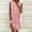 Red, variant on Sentmoon Long Dress Tshirt Dress Women Summer 2026 Striped Print Sleeveless Lapel Regular Fit Sun Dresses for Women for Sport and Athletic S-XXL