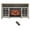 Gray, variant on Fireplace TV Stand for Television up to 65" with 23" Electric Fireplace Heater, Entertainment Center with Cabinet and Shelves, 55" Media Console for Living Room