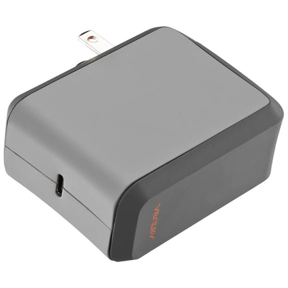 Ventev Wallport PD1300 (45W/3A) USB-C Wall Adapter/Charger - Gray