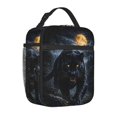 thumbnail image 2 of Halloween Black Panther Lunch Bag Portable Thermal Lunch Box for Men and Women, 2 of 6
