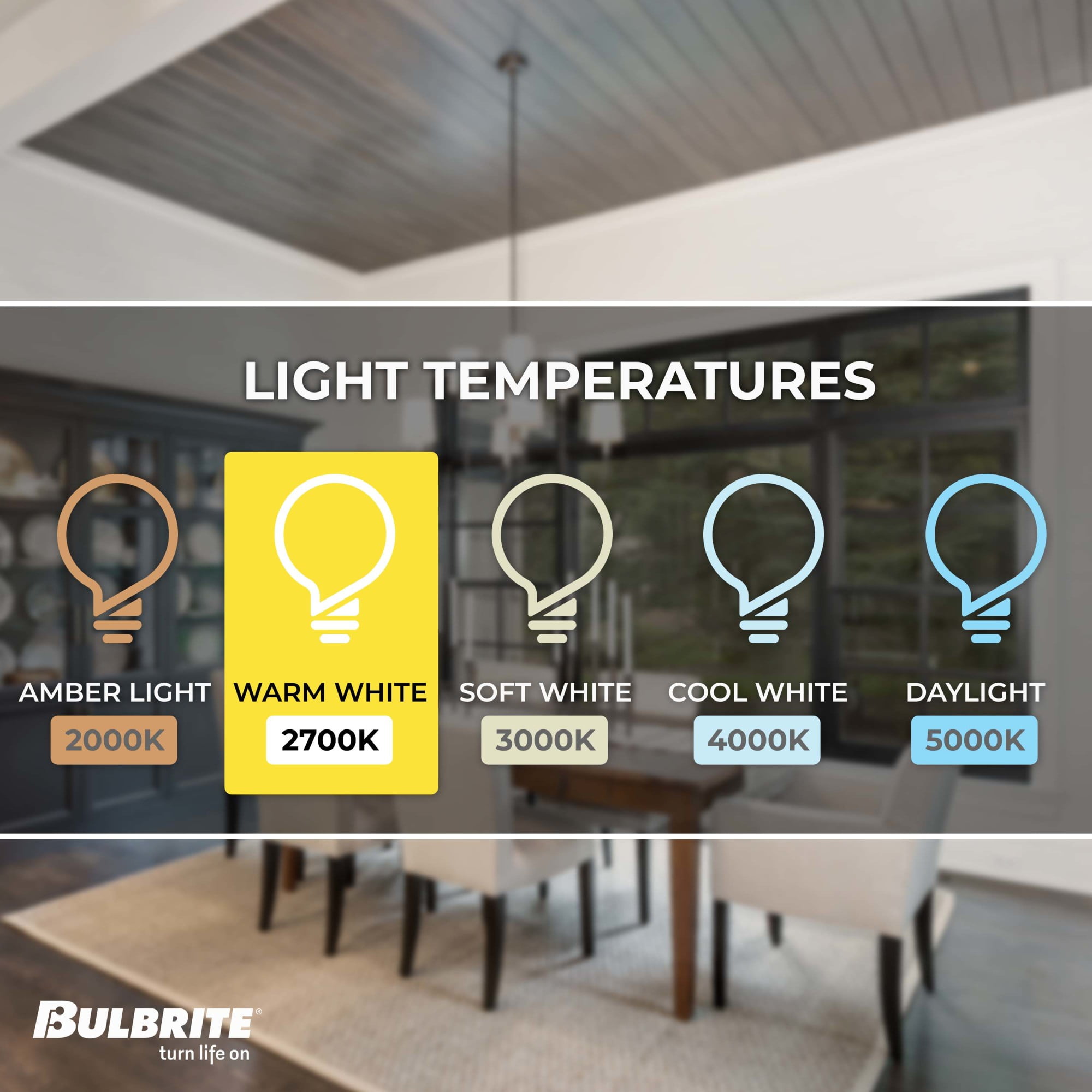 Bulbrite 862783 4.5W Dimmable T6 Shape 2700K Filament Candelabra E12 Base LED Bulb, Clear - Pack of 4