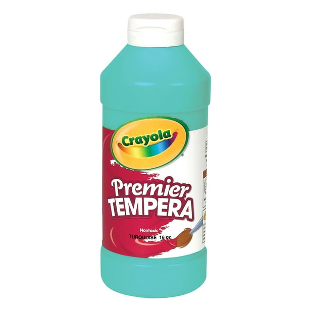Crayola Premier Non-Toxic Liquid Tempera Paint, 1 Pt Squeeze Bottle