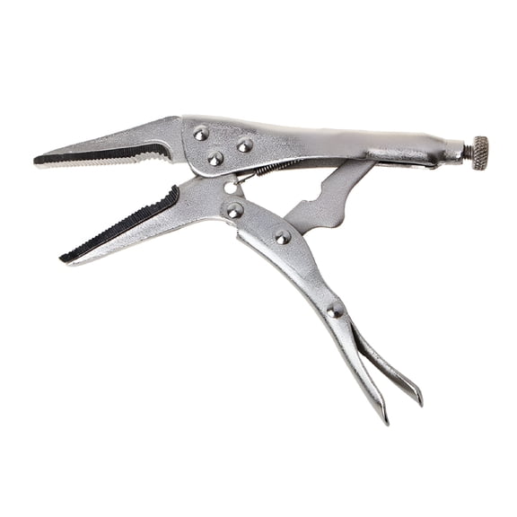 EXLEAF 6.5Inch Locking Pliers Long Needle Nose Pliers Lock Vise Grip Clamp Hand Tool