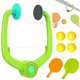 thumbnail image 2 of Juego de pelota para puerta, entrenador de tenis doméstico, estilo colgante ajustable para puerta, viene con pelotas, ideal para el ejercicio diario y la mejora de la coordinación, 2 of 2
